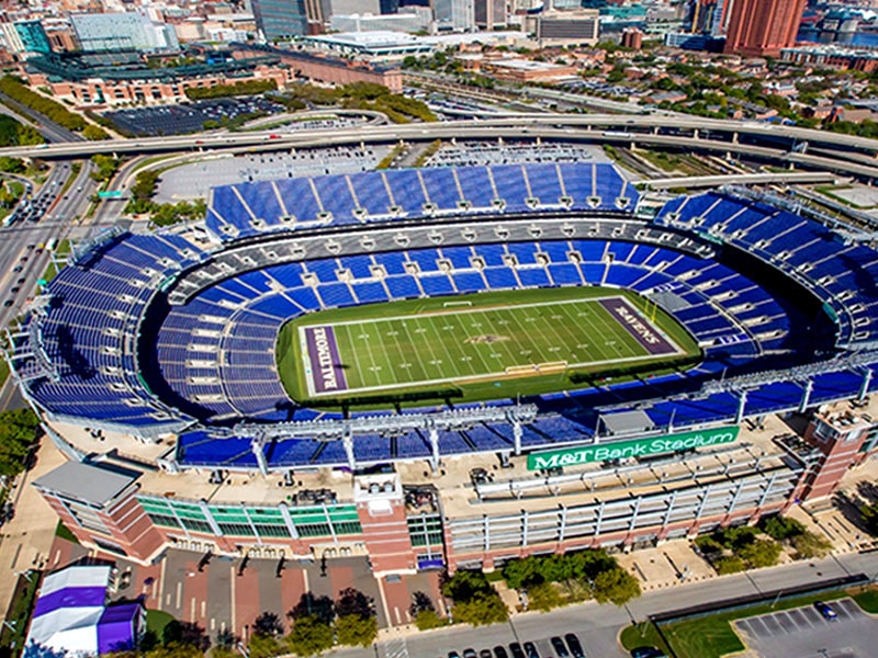 Stadium photo for Baltimore Ravens